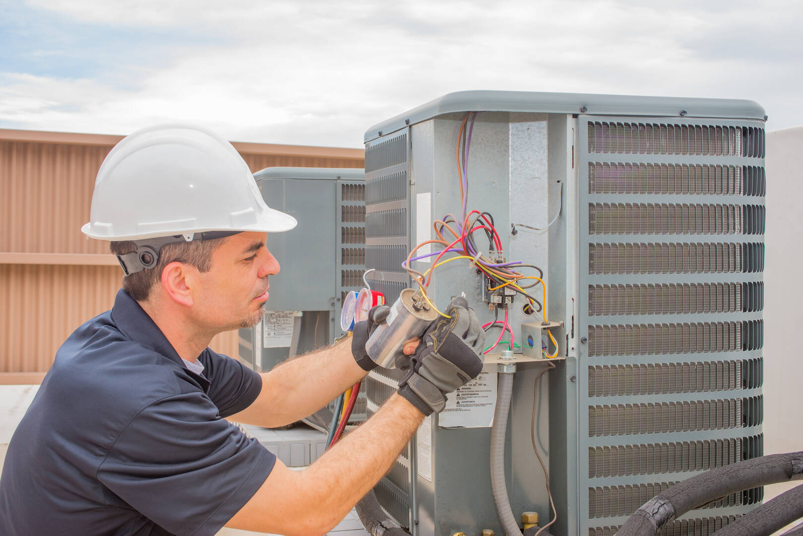 A New Image Heating & Cooling logo